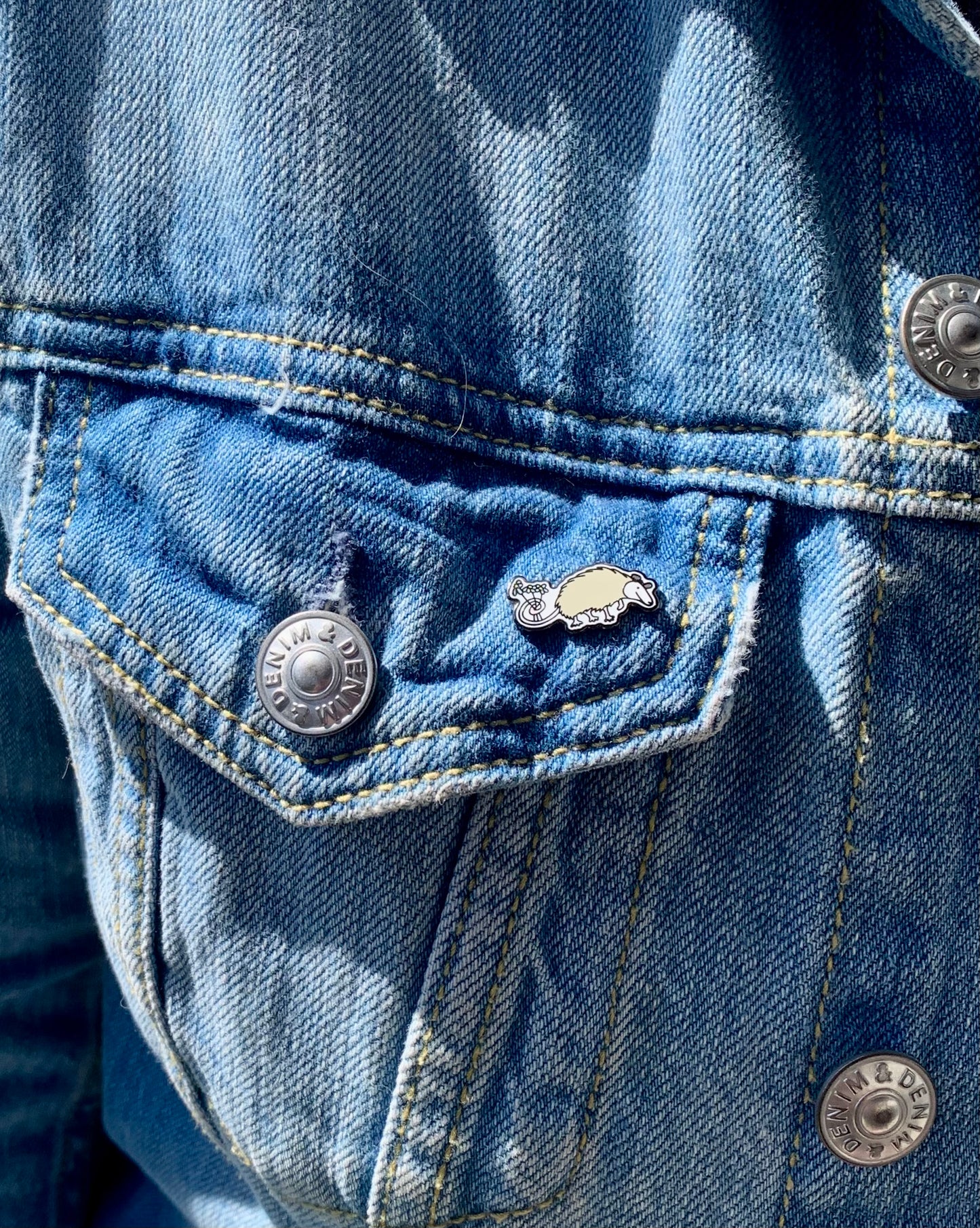 Opossum Pin