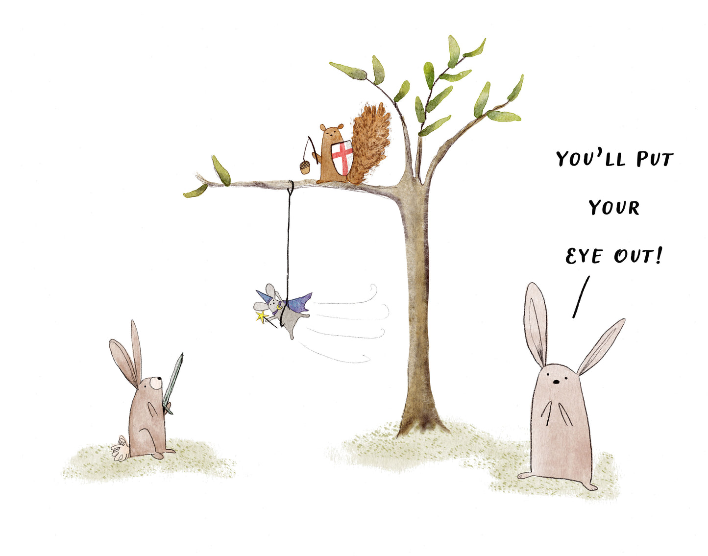 Adventure Danger Greeting Card