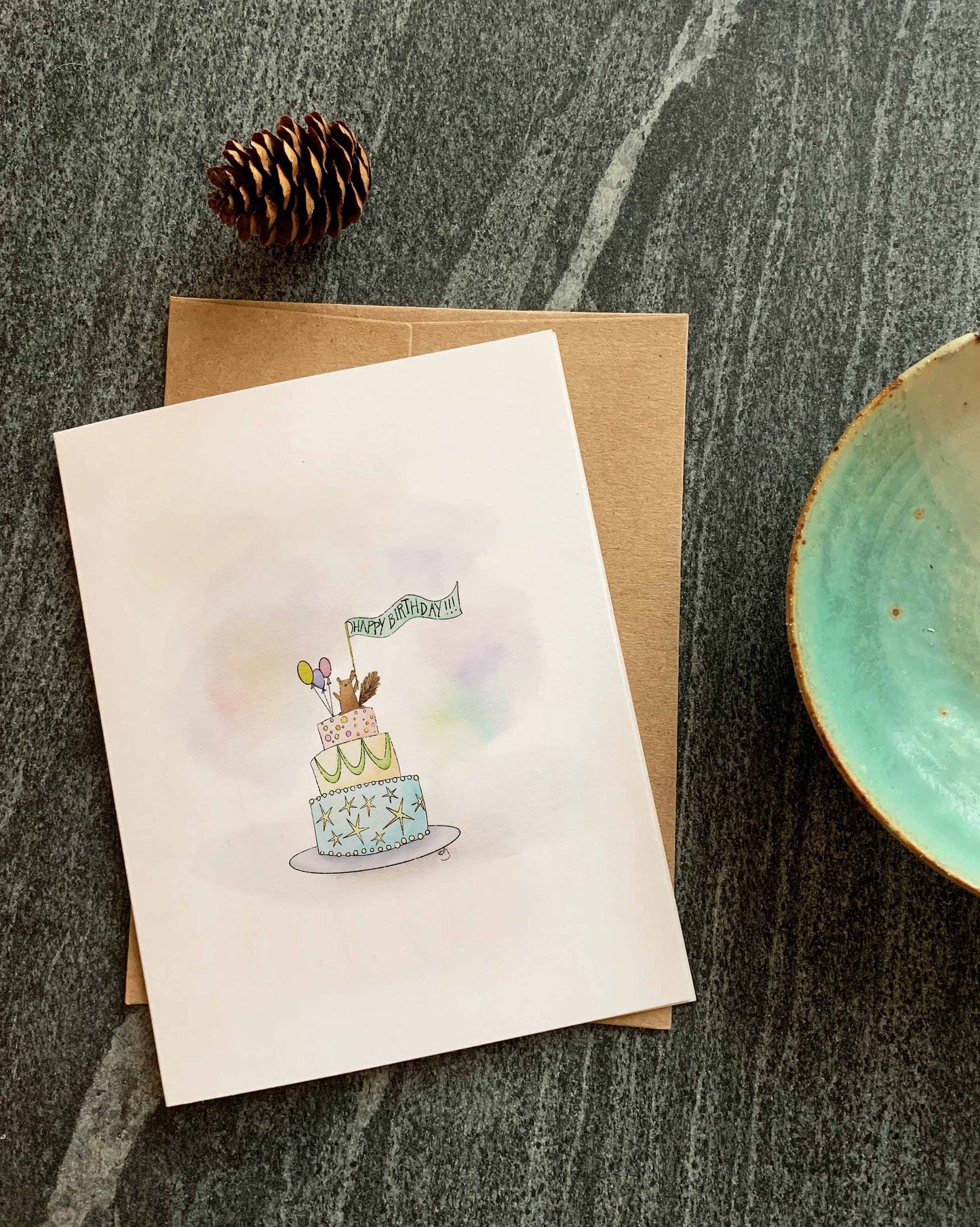 Birthday Banner Greeting Card