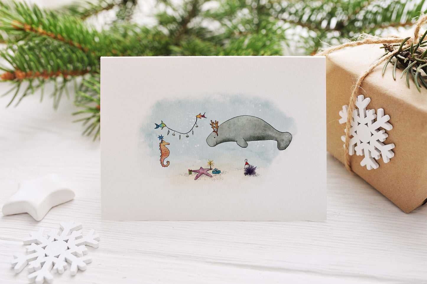 (Sea)sons Greetings Greeting Card