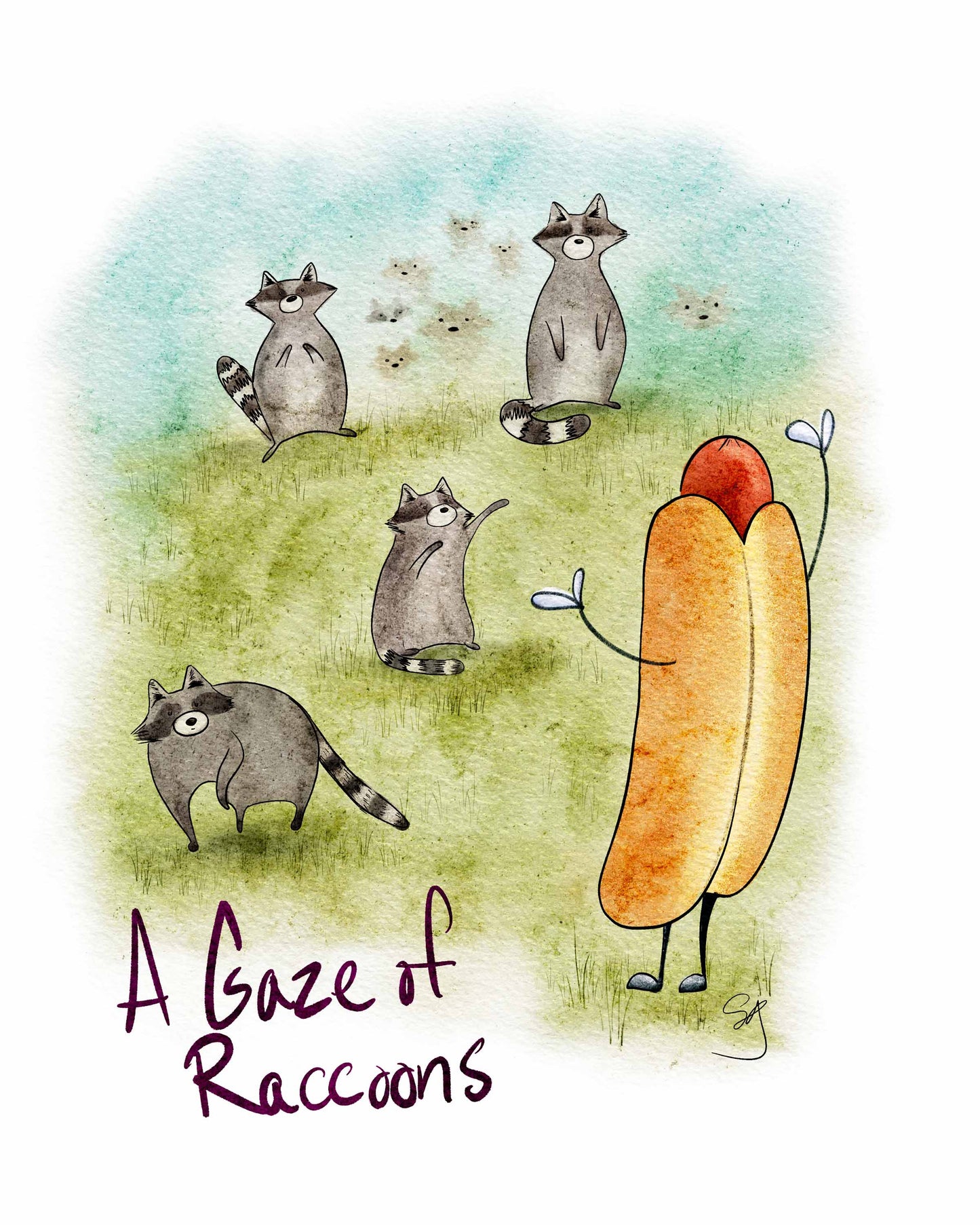 Hello Friend? Art Print
