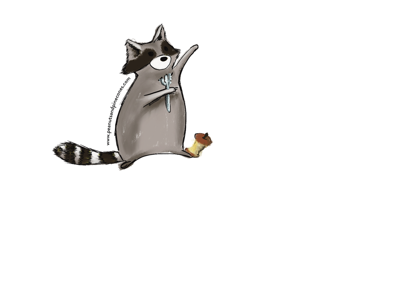 Raccoon Bandit Sticker