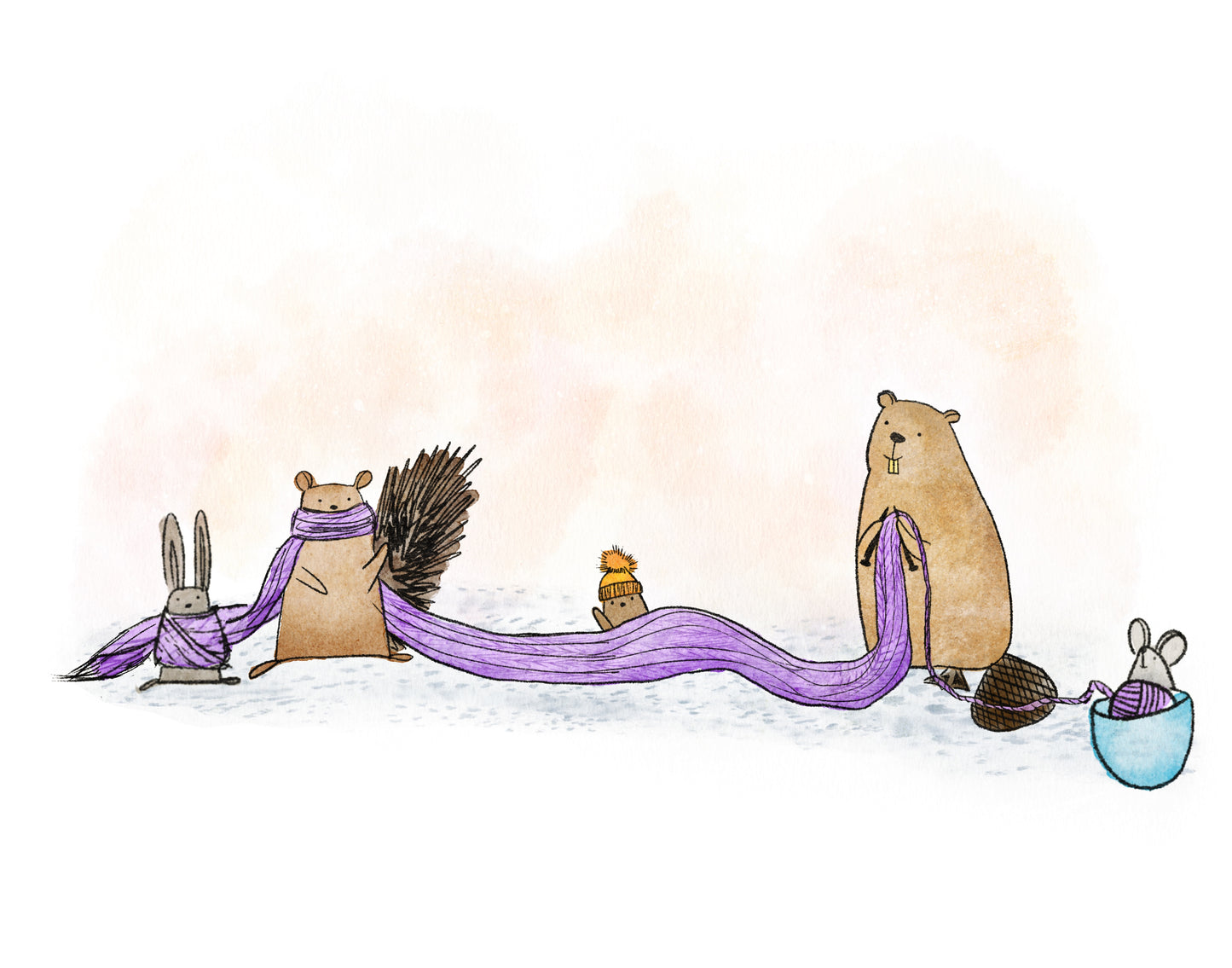 Knit Together Print