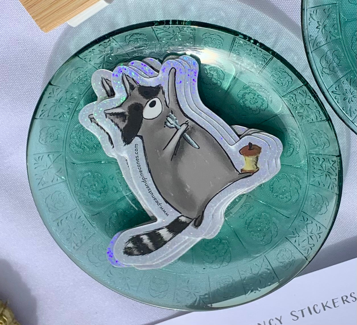 Raccoon Bandit Sticker